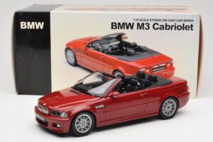 BMW M3 E46 Cabriolet Vermelho Kyosho 1:18 08505R Metal - imagem 8 de 8