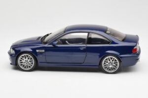 BMW M3 E46 Azul Kyosho 1:18 08503BL Metal - imagem 4 de 8