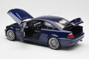BMW M3 E46 Azul Kyosho 1:18 08503BL Metal - imagem 5 de 8