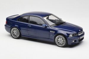 BMW M3 E46 Azul Kyosho 1:18 08503BL Metal - imagem 6 de 8