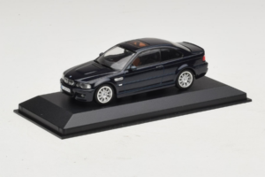 BMW M3 E46 Azul Escuro Minichamps 1:43 80420009763-R1 Metal - imagem 2 de 4