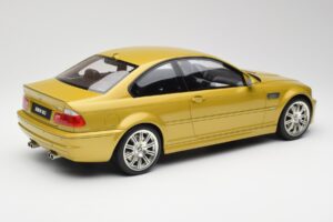 BMW M3 E46 Phoenix Amarelo Otto 1:12 G025 Resina - imagem 2 de 6