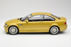 BMW M3 E46 Phoenix Amarelo Otto 1:12 G025 Resina - imagem 3 de 6