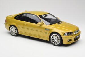 BMW M3 E46 Phoenix Amarelo Otto 1:12 G025 Resina - imagem 4 de 6