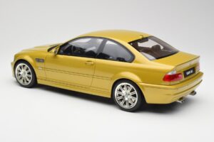 BMW M3 E46 Phoenix Amarelo Otto 1:12 G025 Resina - imagem 5 de 6