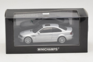 BMW M3 E46 Prata Minichamps 1:43 BMW013 Metal - imagem 4 de 4