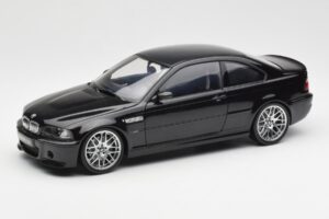 BMW M3 E46 CSL Preto Kyosho 1:18 80430302736 Metal