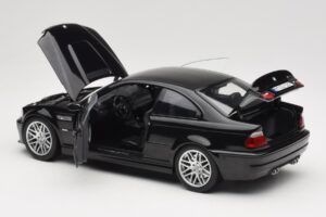 BMW M3 E46 CSL Sapphire Black Norev 1:18 183017 Metal - imagem 5 de 8