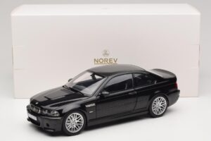 BMW M3 E46 CSL Sapphire Black Norev 1:18 183017 Metal - imagem 8 de 8