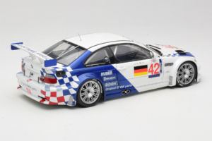 BMW M3 E46 GTR #42 J. Muller / J-J. Lehto ALMS 2001 Minichamps 1:18 80430139183-R1 Metal - imagem 3 de 8