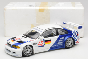 BMW M3 E46 GTR #42 J. Muller / J-J. Lehto ALMS 2001 Minichamps 1:18 80430139183-R1 Metal - imagem 8 de 8