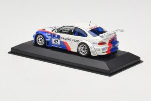 BMW M3 E46 GTR #42 P. Muller / J. Muller / H-J. Stuck / P. Lamy ADAC 24h Nurburgring 2004 Minichamps 1:43 BMW001 Metal - imagem 3 de 4