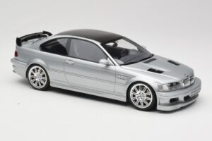 BMW M3 E46 GTR Prata Otto 1:18 OT1128 Resina - imagem 4 de 6