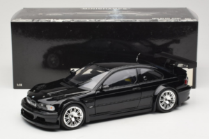 BMW M3 E46 GTR Street Preto Minichamps 1:18 100012105 Metal - imagem 8 de 8