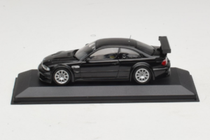 BMW M3 E46 GTR Street Preto Minichamps 1:43 BMW020 Metal