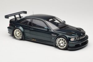 BMW M3 E46 GTR Street Emerald Green Minichamps 1:18 80430396025 Metal - imagem 6 de 8