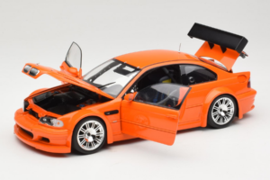 BMW M3 E46 GTR Street Laranja Minichamps 1:18 100012106 Metal - imagem 2 de 8