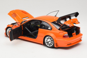 BMW M3 E46 GTR Street Laranja Minichamps 1:18 100012106 Metal - imagem 5 de 8