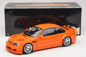 BMW M3 E46 GTR Street Laranja Minichamps 1:18 100012106 Metal - imagem 8 de 8