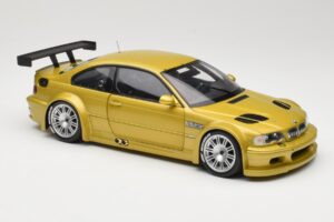BMW M3 E46 GTR Street Phoenix Yellow Minichamps 1:18 80430309444 Metal - imagem 6 de 8