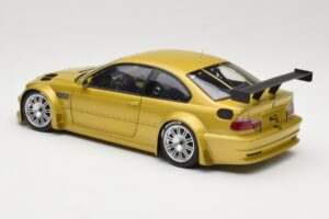 BMW M3 E46 GTR Street Phoenix Yellow Minichamps 1:18 80430309444 Metal - imagem 7 de 8