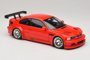 BMW M3 E46 GTR Street Vermelho Minichamps 1:18 100012101 Metal - imagem 6 de 8
