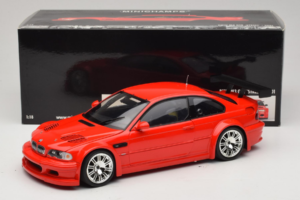 BMW M3 E46 GTR Street Vermelho Minichamps 1:18 100012101 Metal - imagem 8 de 8