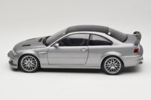 BMW M3 E46 GTR Street Cinzento Prateado Kyosho 1:18 08507S Metal - imagem 4 de 8