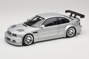 BMW M3 E46 GTR Street Prateado Minichamps 1:18 100012100 Metal