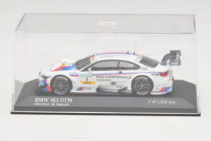 BMW M3 E92 #1 M. Tomczyk BMW Team RMG DTM Champion 2012 Minichamps 1:43 410122201 Metal - imagem 4 de 5