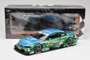 BMW M3 E92 #7 A. Farfus BMW Team RBM DTM 2013 Minichamps 1:18 100132207 Metal - imagem 8 de 8