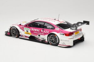 BMW M3 E92 DTM #16 BMW Team RMG A. Priaulx 2013 Minichamps 1:18 100132216 Metal - imagem 7 de 8