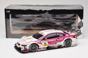 BMW M3 E92 DTM #16 BMW Team RMG A. Priaulx 2013 Minichamps 1:18 100132216 Metal - imagem 8 de 8