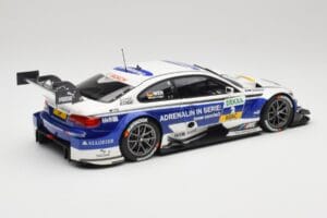 BMW M3 E92 #2 D. Werner BMW Team Schnitzer DTM 2013 Minichamps 1:18 100132202 Metal - imagem 3 de 8