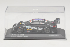 BMW M3 E92 #7 B. Spengler BMW Team Schnitzer DTM Champion 2012 Minichamps 1:43 410122207 Metal - imagem 4 de 5