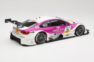BMW M3 E92 #15 A. Priaulx BMW Team RBM DTM 2012 Minichamps 1:18 100122215 Metal - imagem 3 de 8