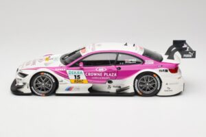 BMW M3 E92 #15 A. Priaulx BMW Team RBM DTM 2012 Minichamps 1:18 100122215 Metal - imagem 4 de 8