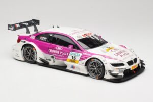 BMW M3 E92 #15 A. Priaulx BMW Team RBM DTM 2012 Minichamps 1:18 100122215 Metal - imagem 6 de 8