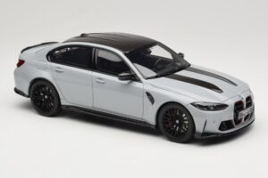 BMW M3 G80 CS Brooklyn Grey Metallic GT Spirit 1:18 GT510 Resina - imagem 4 de 6