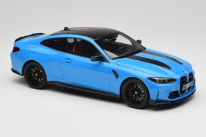 BMW M4 CS G82 Riviera Blue GT Spirit 1:18 GT511 Resina - imagem 4 de 6