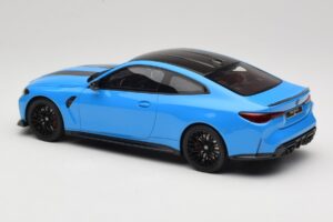 BMW M4 CS G82 Riviera Blue GT Spirit 1:18 GT511 Resina - imagem 5 de 6