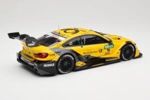 BMW M4 F82 #16 BMW Team RMG T. Glock DTM 2018 Minichamps 1:18 155182816 Metal - imagem 2 de 6