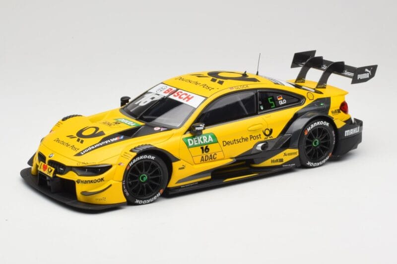 BMW M4 F82 #16 BMW Team RMG T. Glock DTM 2018 Minichamps 1:18 155182816 Metal