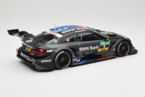 BMW M4 F82 #7 BMW Team RBM B. Spengler DTM 2018 Minichamps 1:18 155182807 Metal - imagem 2 de 6