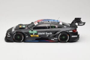 BMW M4 F82 #7 BMW Team RBM B. Spengler DTM 2018 Minichamps 1:18 155182807 Metal - imagem 3 de 6