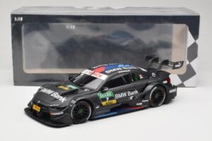 BMW M4 F82 #7 BMW Team RBM B. Spengler DTM 2018 Minichamps 1:18 155182807 Metal - imagem 6 de 6