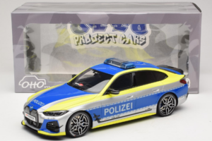 BMW M4 G82 AC Schnitzer ACS4 Polizei Otto 1:18 OT1205 Resina - imagem 6 de 6