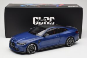 BMW M4 G82 Azul Metallic Minichamps 1:18 113020123 Metal - imagem 8 de 8