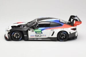 BMW M4 GT3 Ceccato Racing #50 T. Glock DTM Imola 2022 Minichamps 1:18 113222050 Metal - imagem 4 de 8
