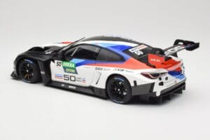 BMW M4 GT3 Ceccato Racing #50 T. Glock DTM Imola 2022 Minichamps 1:18 113222050 Metal - imagem 7 de 8